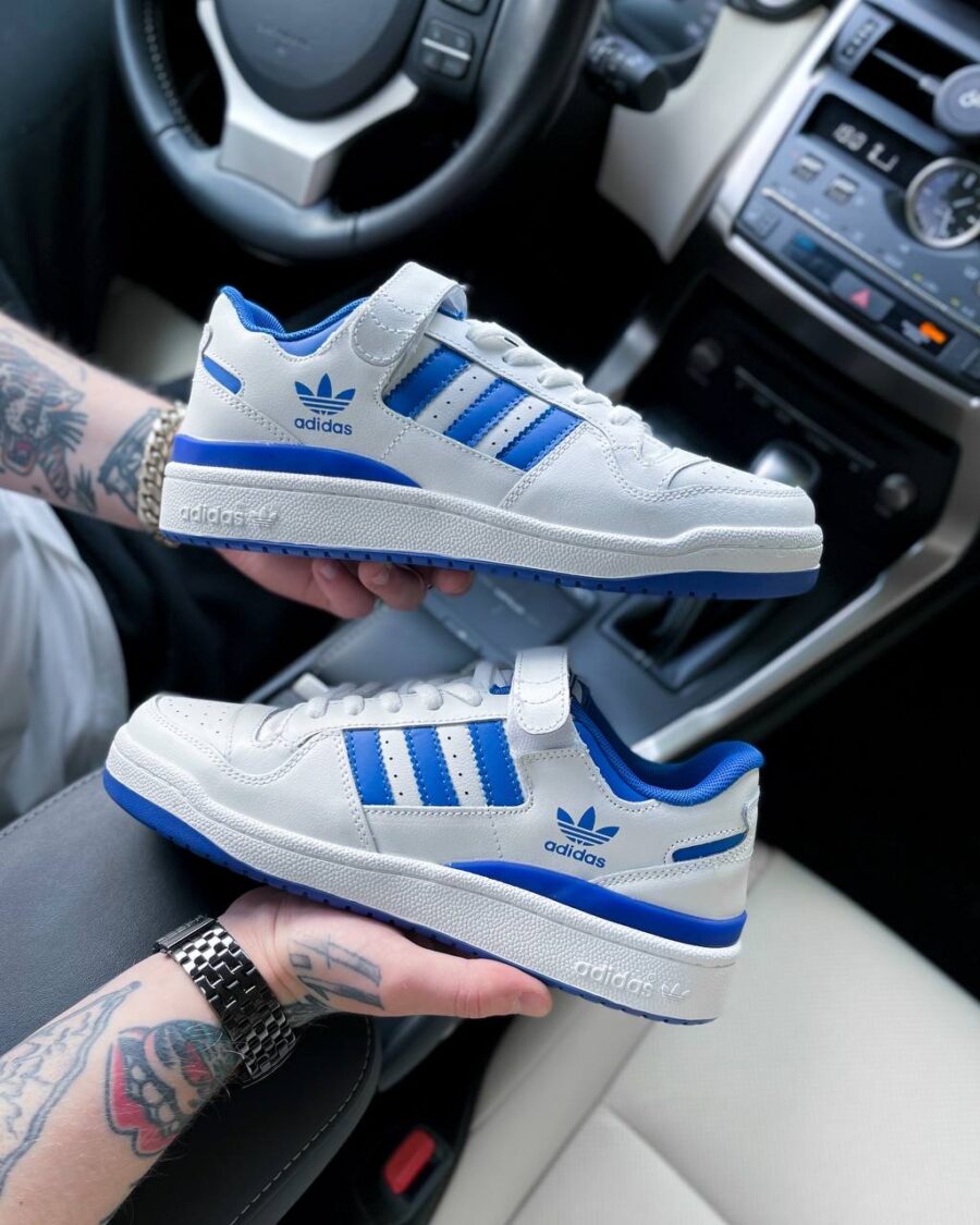 Adidas Forum White Blue 2
