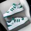 Adidas Forum White Green 1
