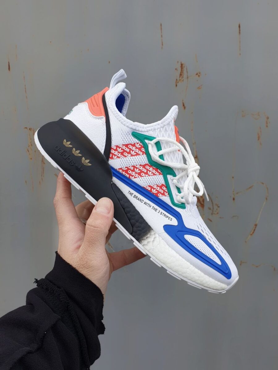 Adidas ZX 2K Boost Logo Print 1