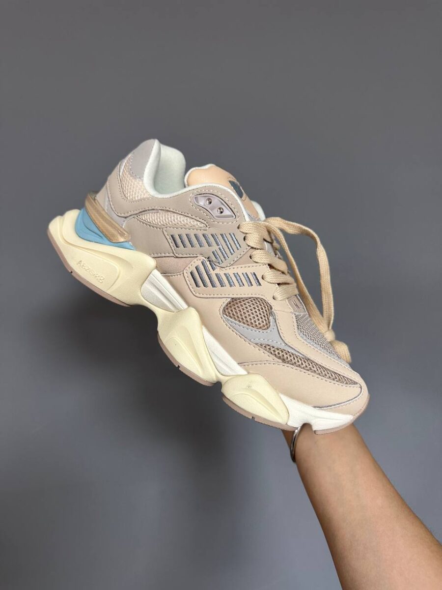 NEW BALANCE 9060 IVORY CREAM PINK SAND 3