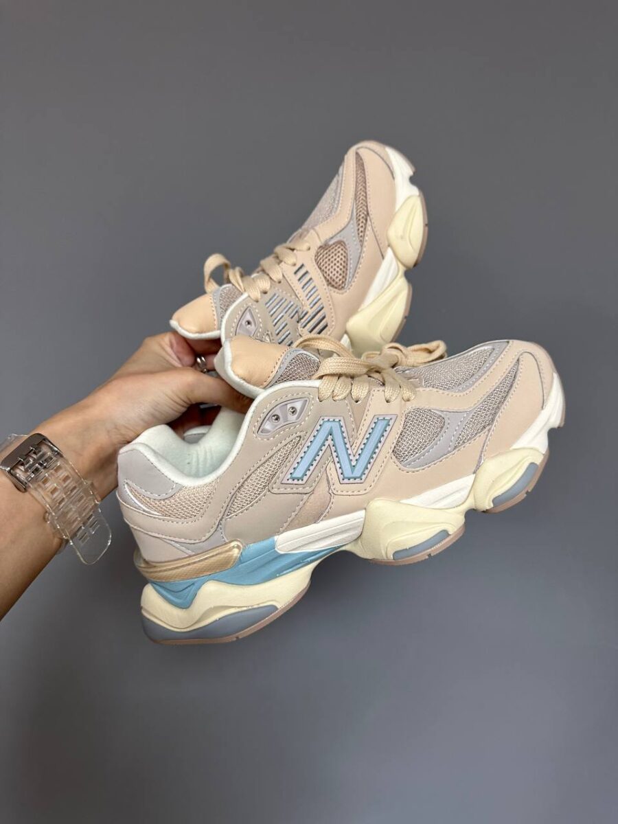 NEW BALANCE 9060 IVORY CREAM PINK SAND 6