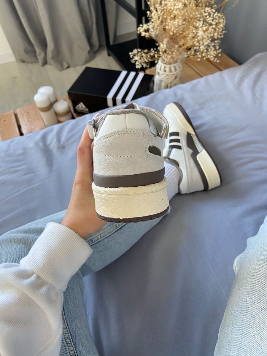Кроссовки Adidas Forum 84 Low Off “White/Brown”