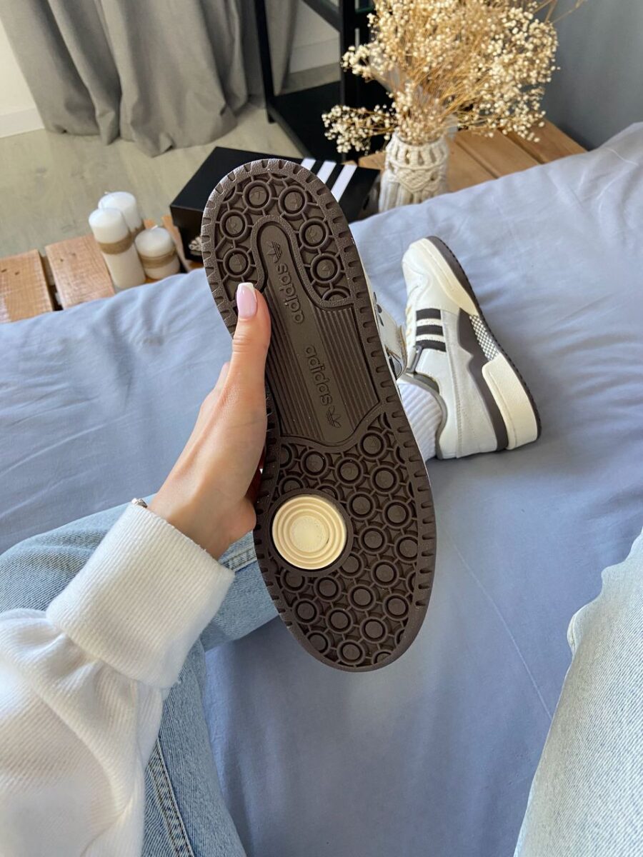 Кроссовки Adidas Forum 84 Low Off “White/Brown”