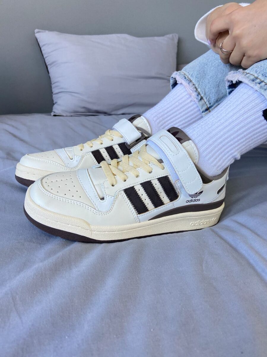 Кроссовки Adidas Forum 84 Low Off “White/Brown”