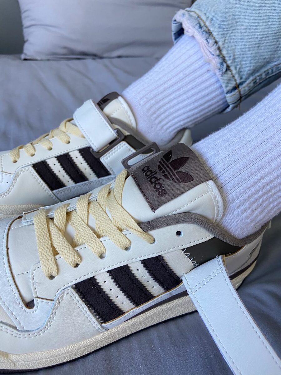 Кроссовки Adidas Forum 84 Low Off “White/Brown”