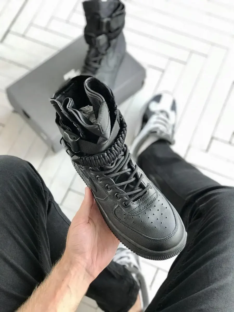Кроссовки Nike Special Field Air Force 1 High “Triple Black”