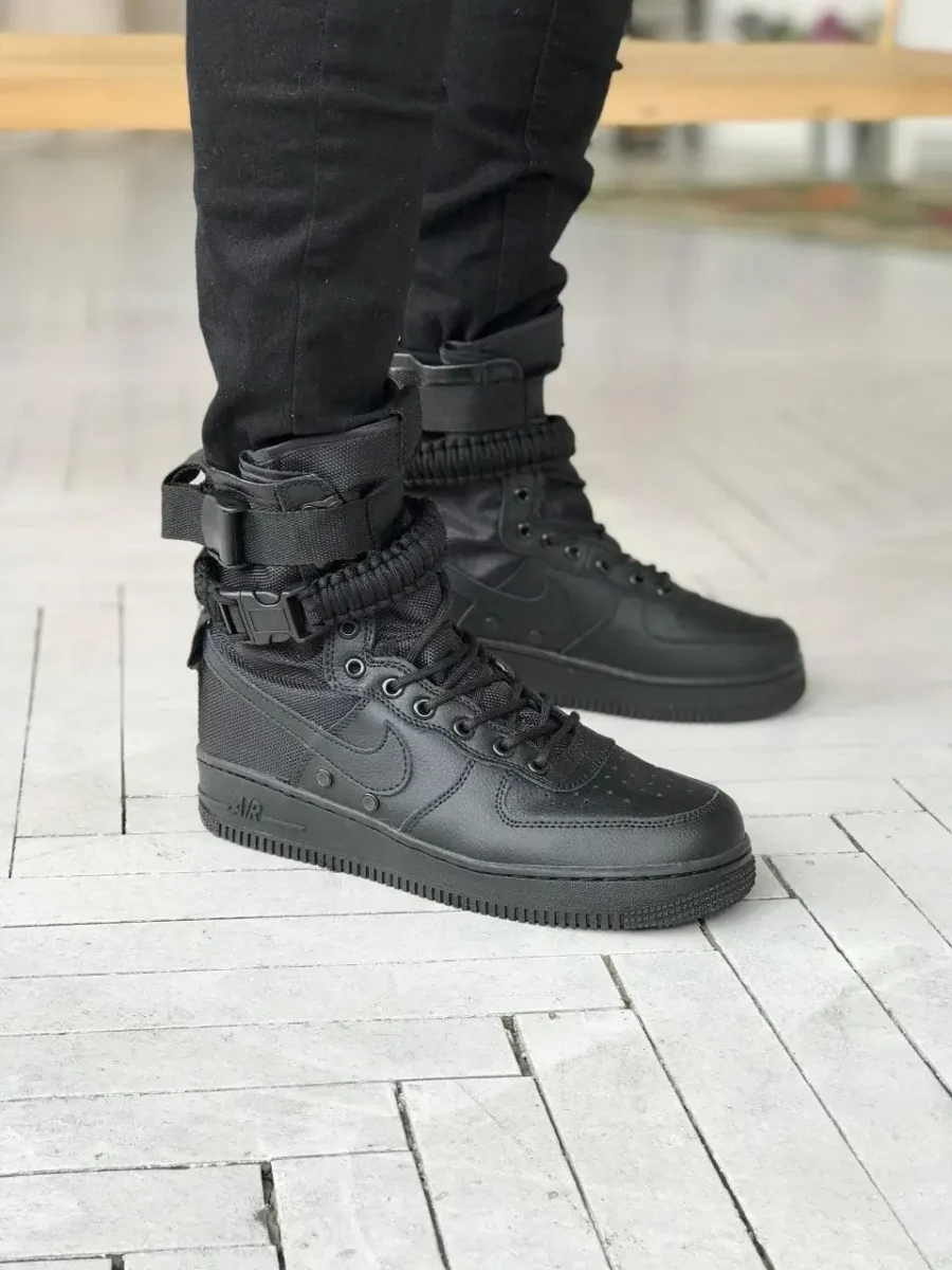 Кроссовки Nike Special Field Air Force 1 High “Triple Black”