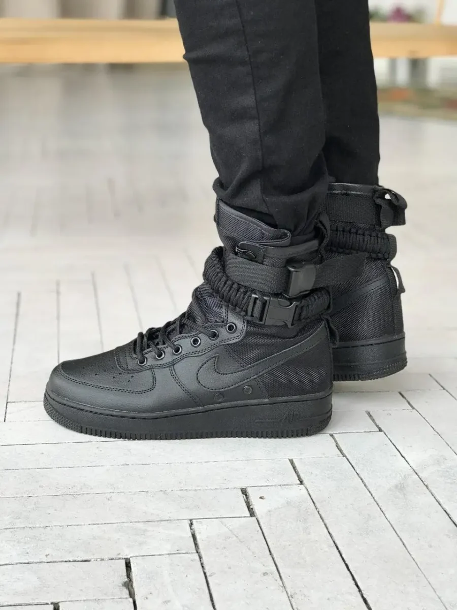 Кроссовки Nike Special Field Air Force 1 High “Triple Black”