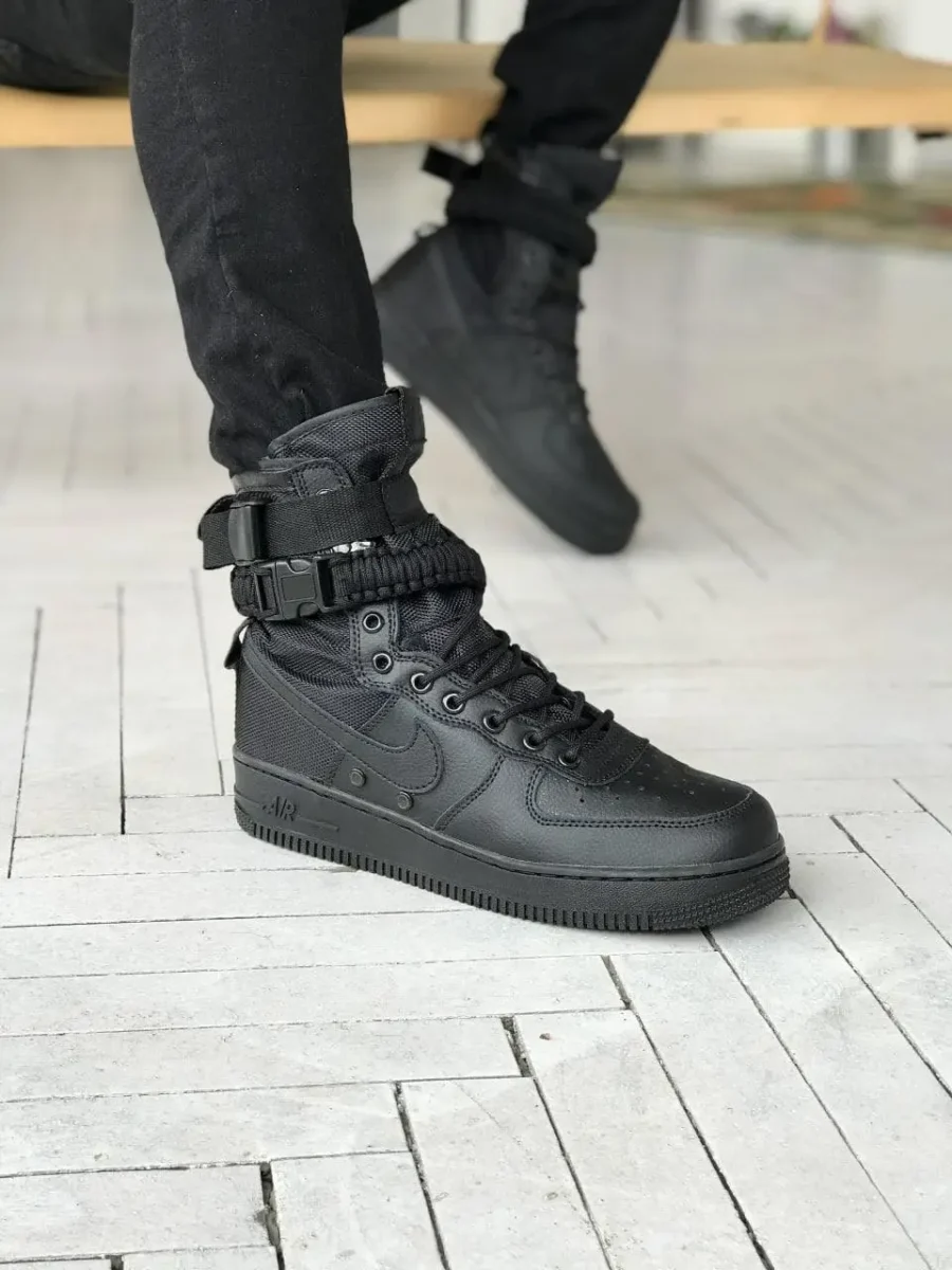 Кроссовки Nike Special Field Air Force 1 High “Triple Black”