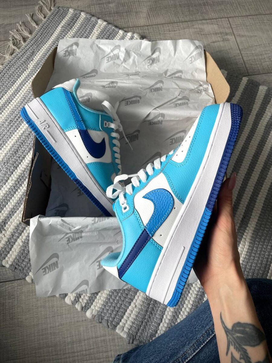Кроссовки Nike Air Force 1 Low 07 Lv8 "Blue/White"