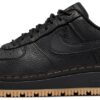 Nike Air Force 1 Low Luxe Black Gum