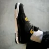 Nike Air Jordan 4 Retro Royalty Black Metallic Gold-White