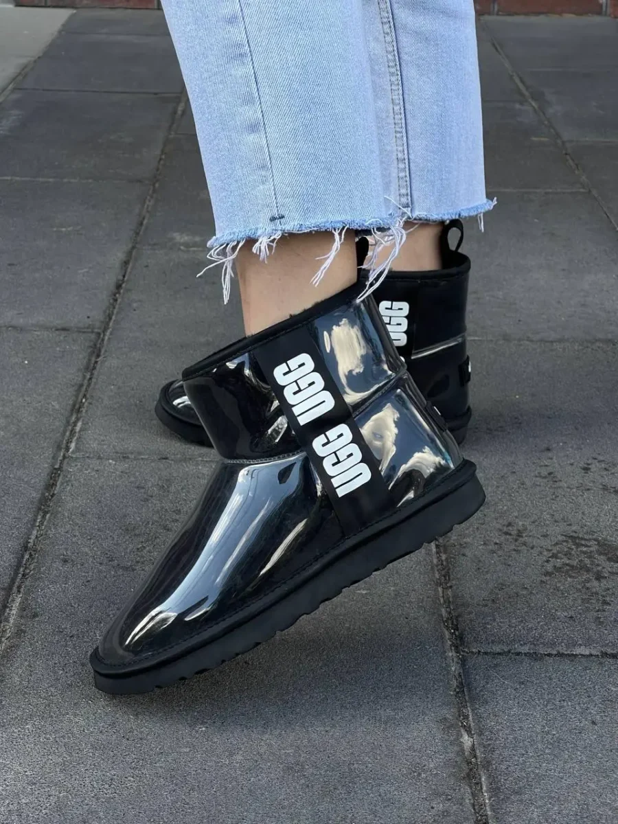 Ботинки Ugg Classic Clear Mini "Black"