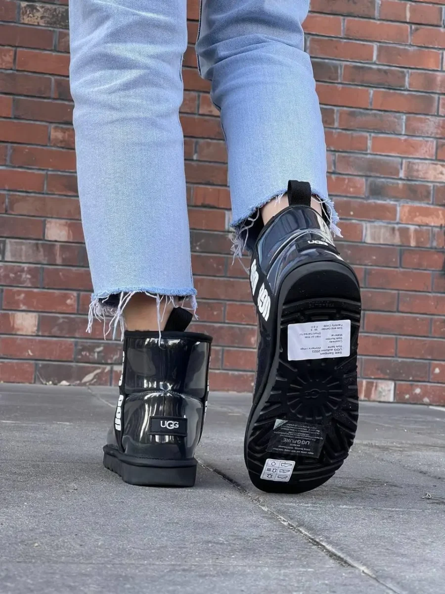 Ботинки Ugg Classic Clear Mini "Black"