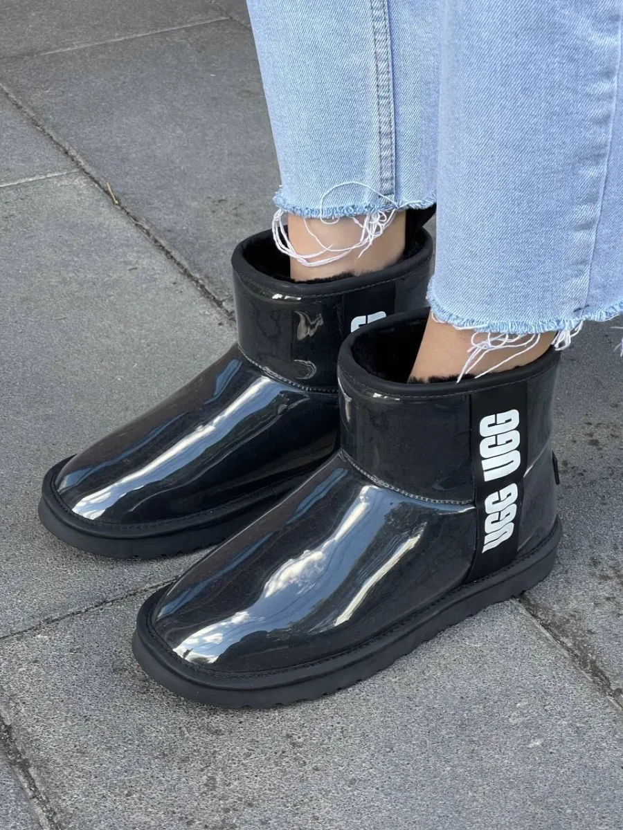 Ботинки Ugg Classic Clear Mini "Black"