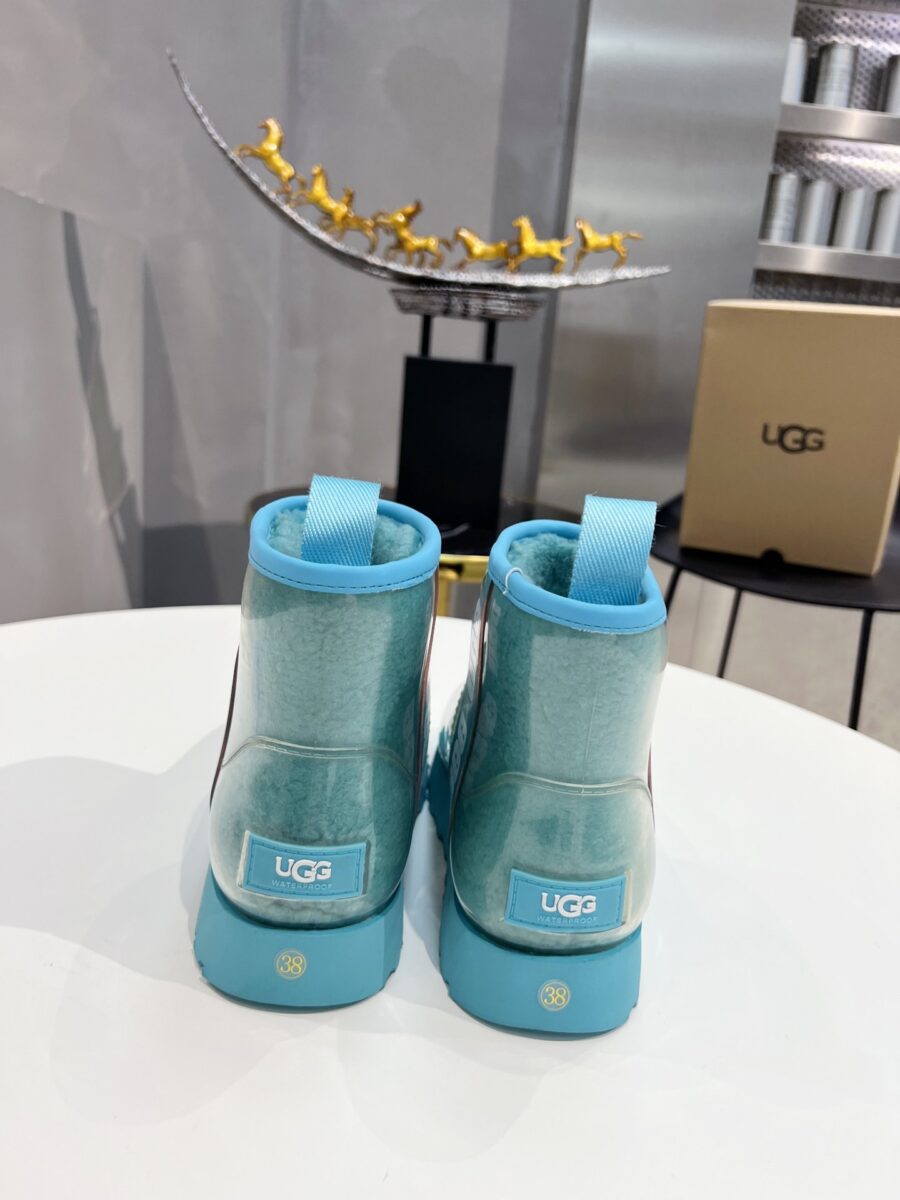 Ugg Classic Clear Mini Light Teal Blue
