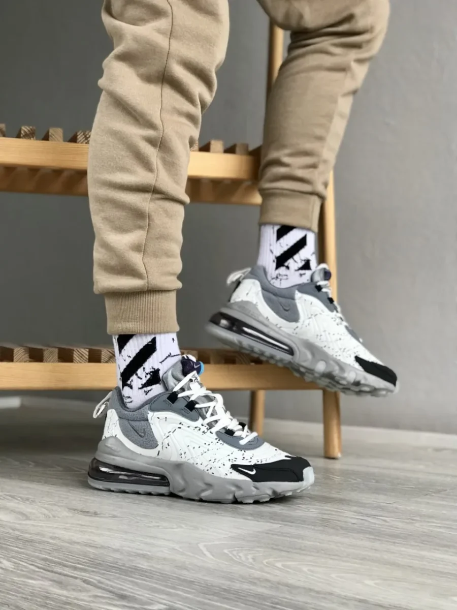Кроссовки Nike Air Max 270 React Travis Scott Grey