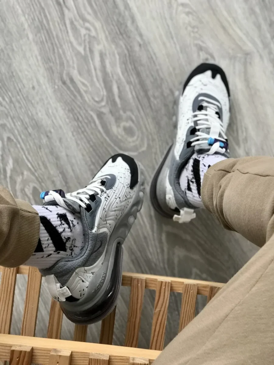 Кроссовки Nike Air Max 270 React Travis Scott Grey