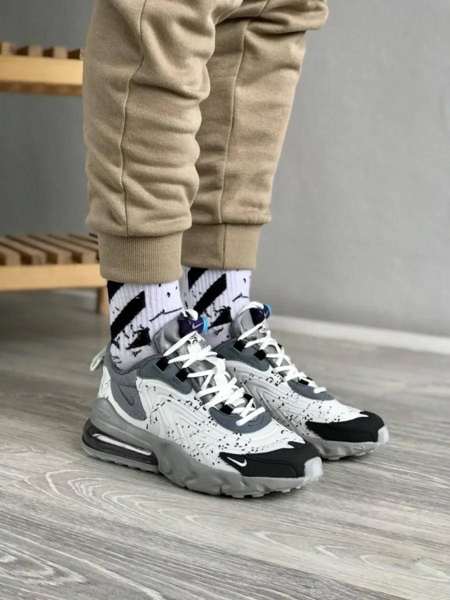 Кроссовки Nike Air Max 270 React Travis Scott Grey