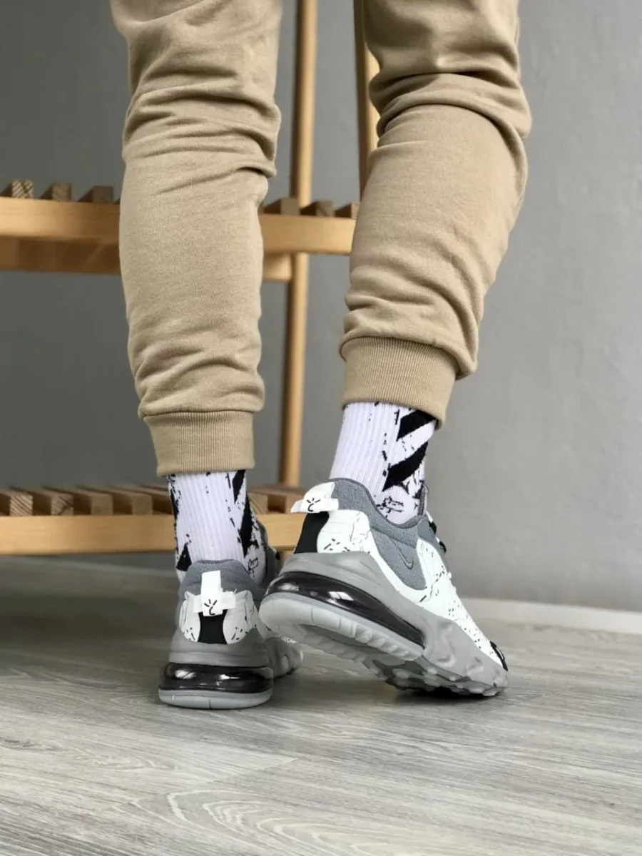 Кроссовки Nike Air Max 270 React Travis Scott Grey