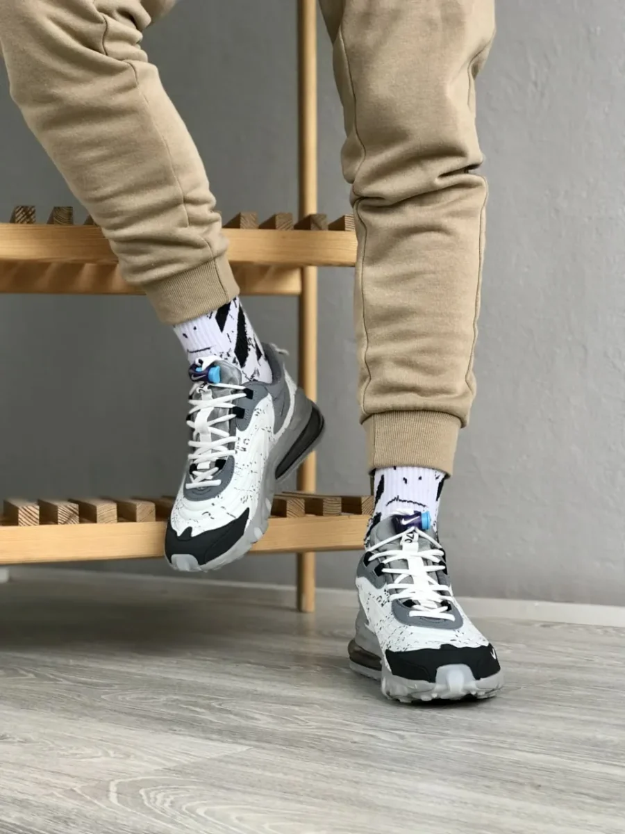 Кроссовки Nike Air Max 270 React Travis Scott Grey