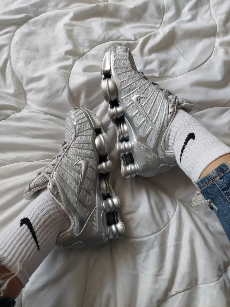 Nike Shox TL Silver