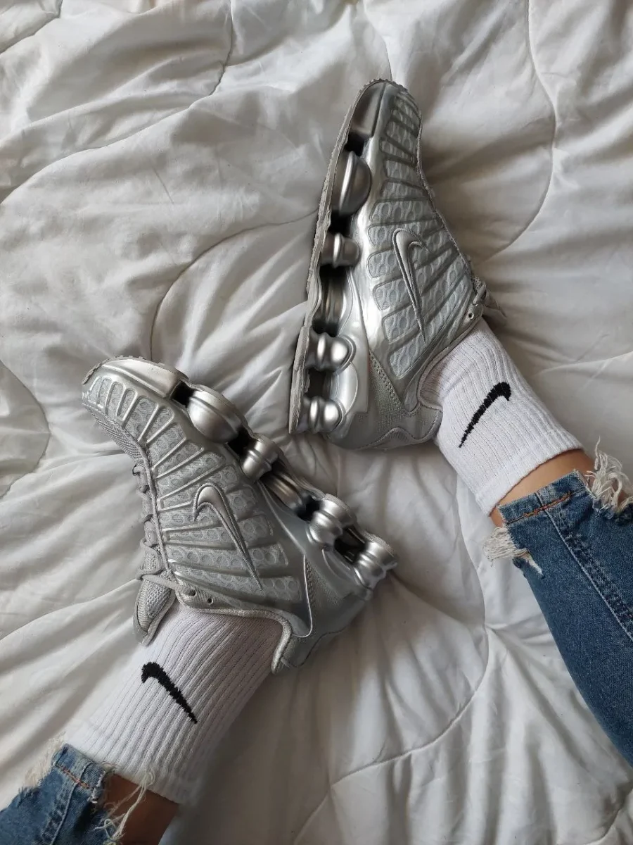 Nike Shox TL Silver