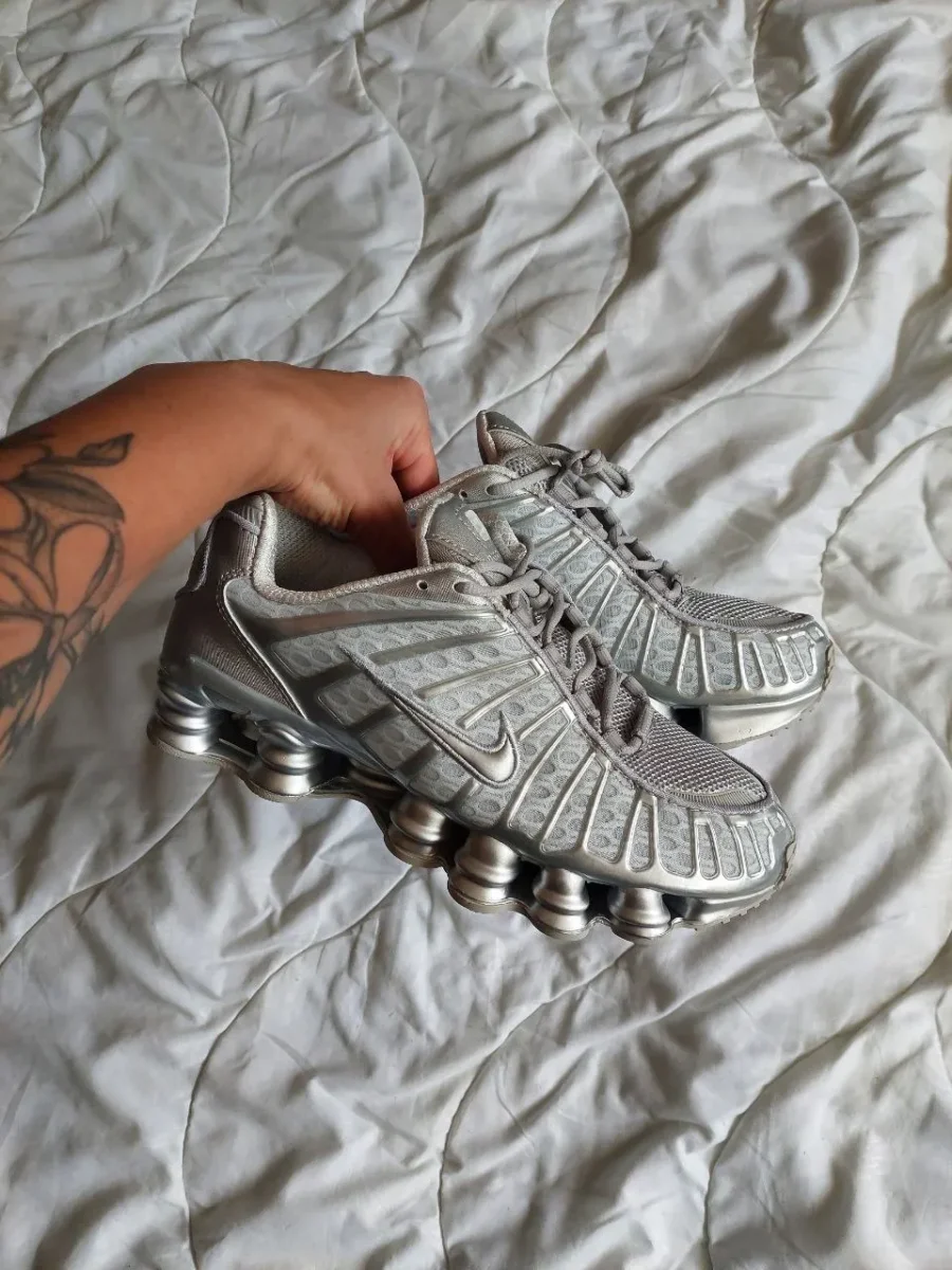 Nike Shox TL Silver