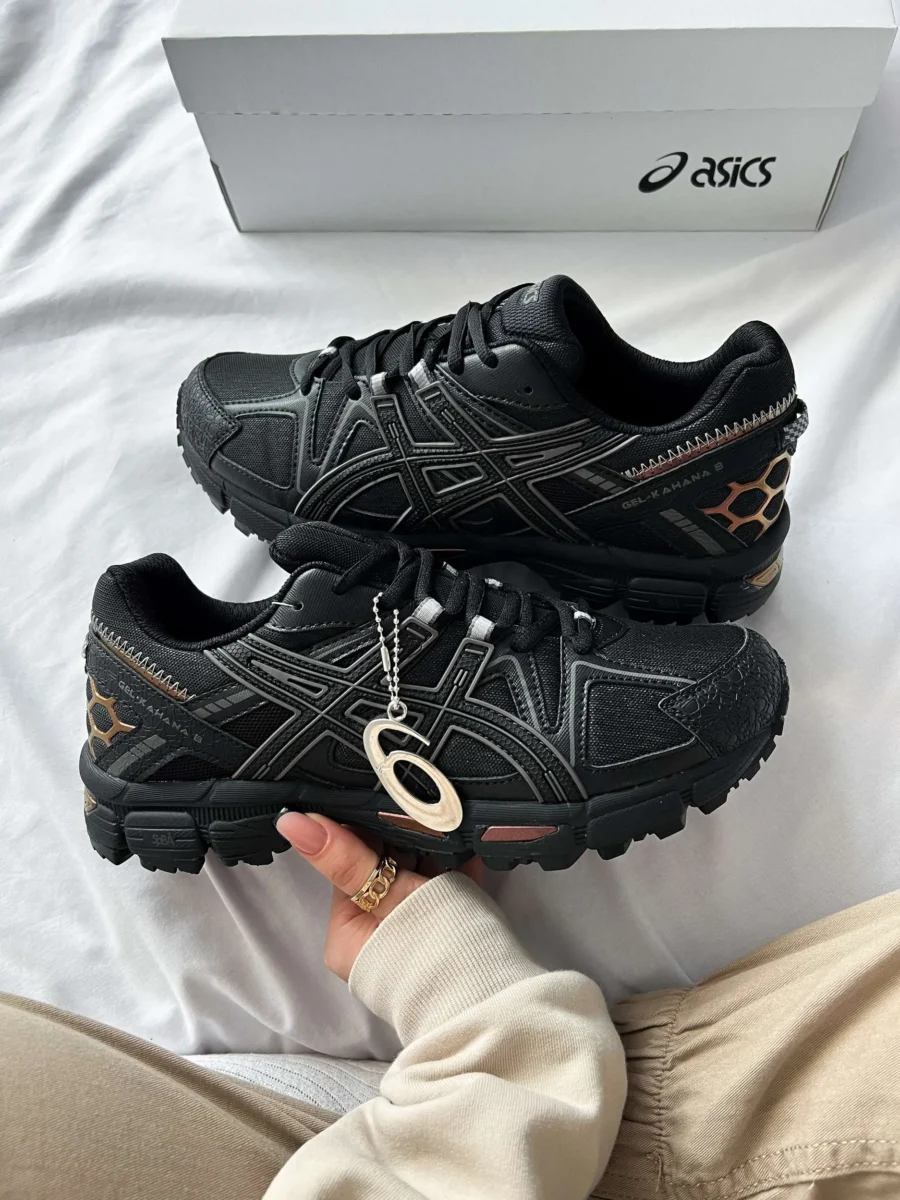 Кроссовки Asics Gel-Kahana 8 Black/Bronze Gold