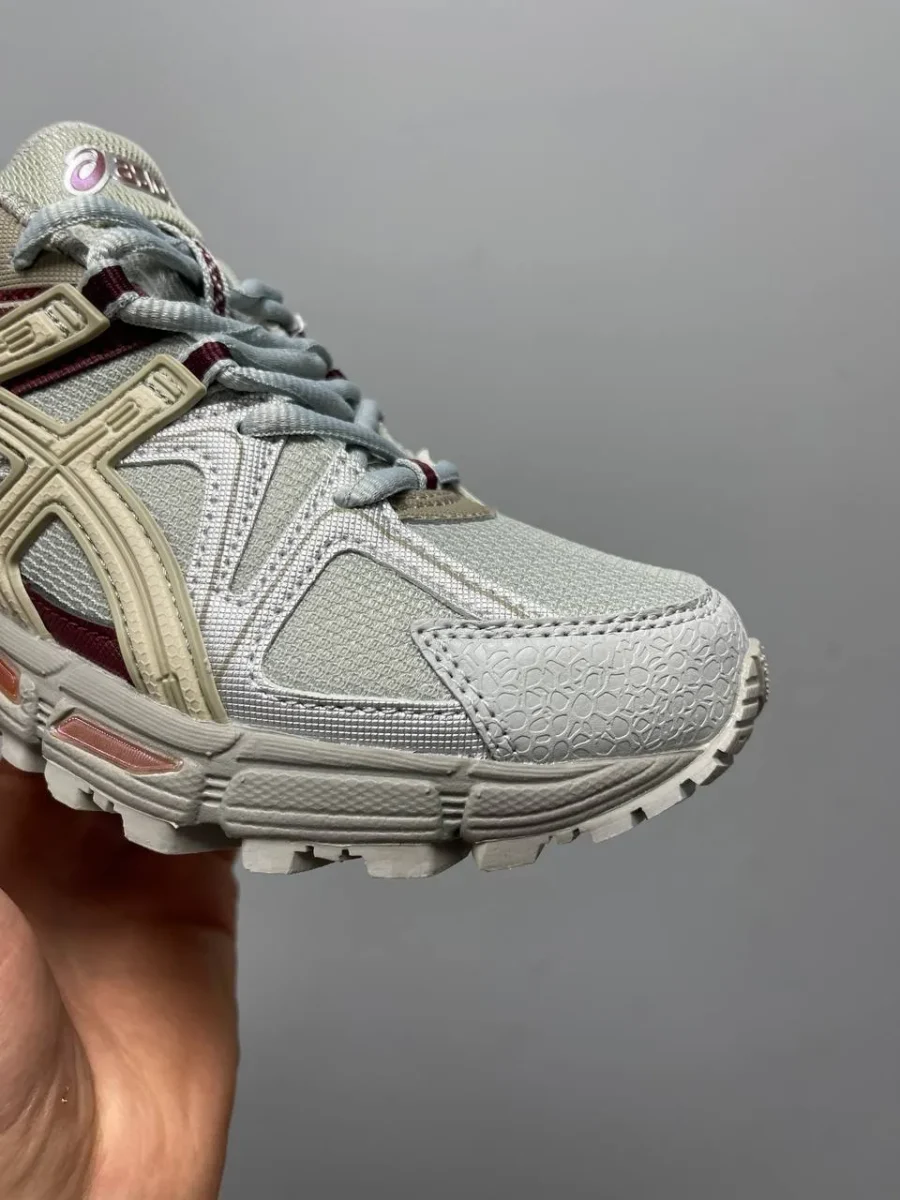 Asics Gel-Kahana 8 Grey Burgundy