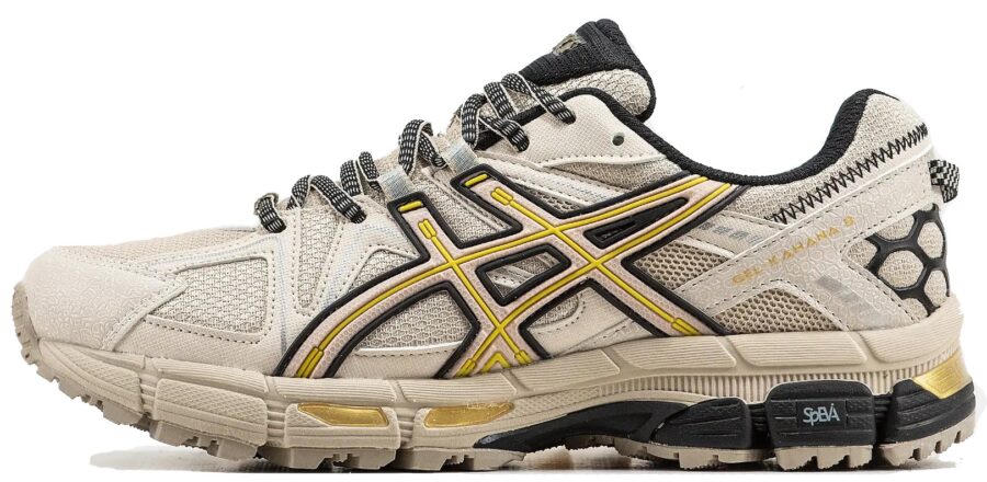 Кроссовки Asics Gel Kahana 8 Beige Gold Black