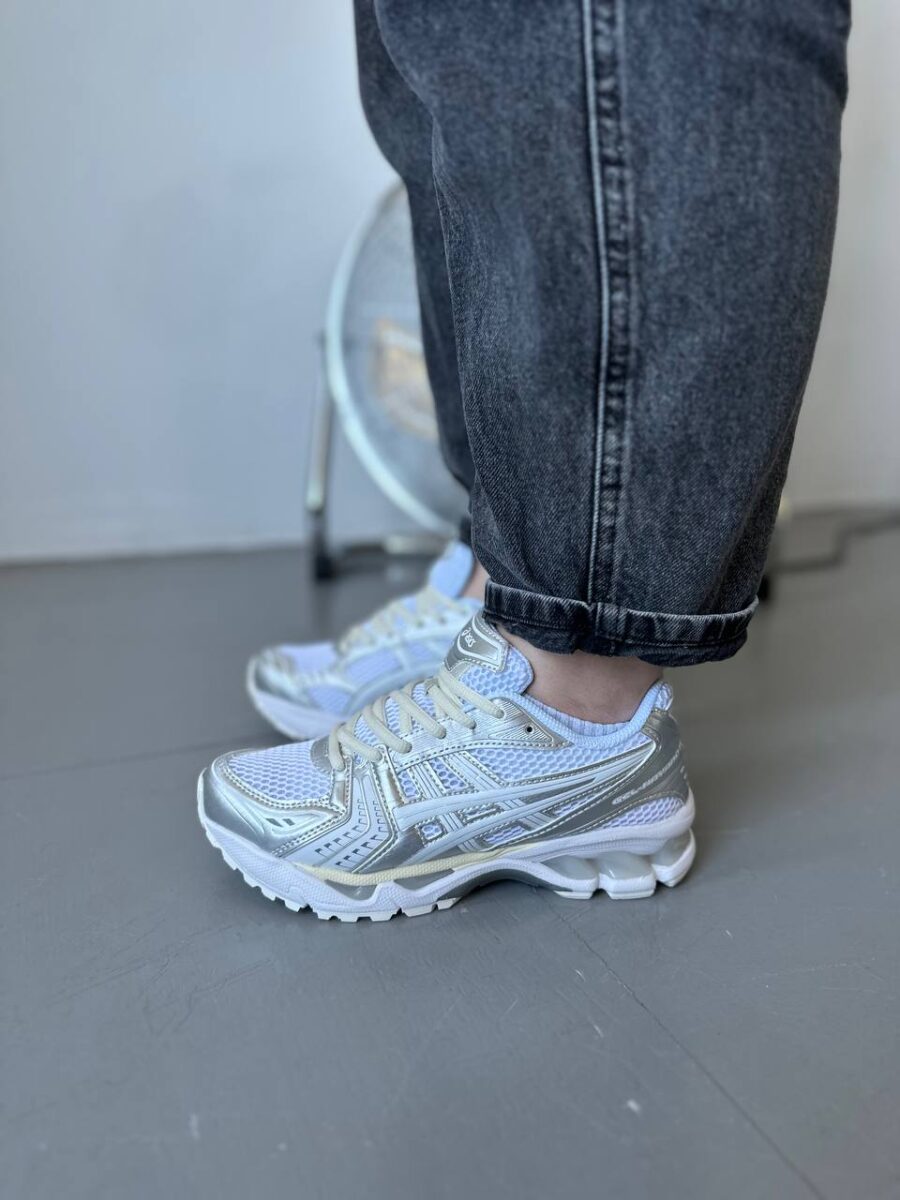Asics Gel Kayano 14 Silver White 1201A457-100