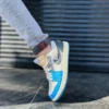 Кроссовки Nike Air Jordan 1 Low Tokyo 96 Vintage UNC DZ5376-469