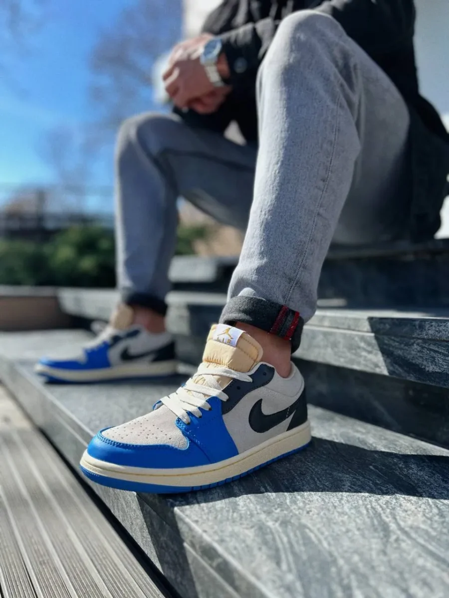 Кроссовки Nike Air Jordan 1 Low Tokyo 96 Vintage UNC DZ5376-469