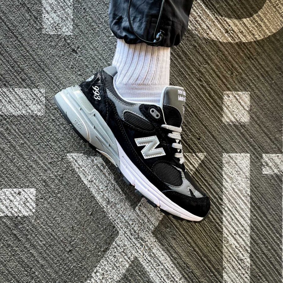 New Balance 993 Black Grey WR993BK