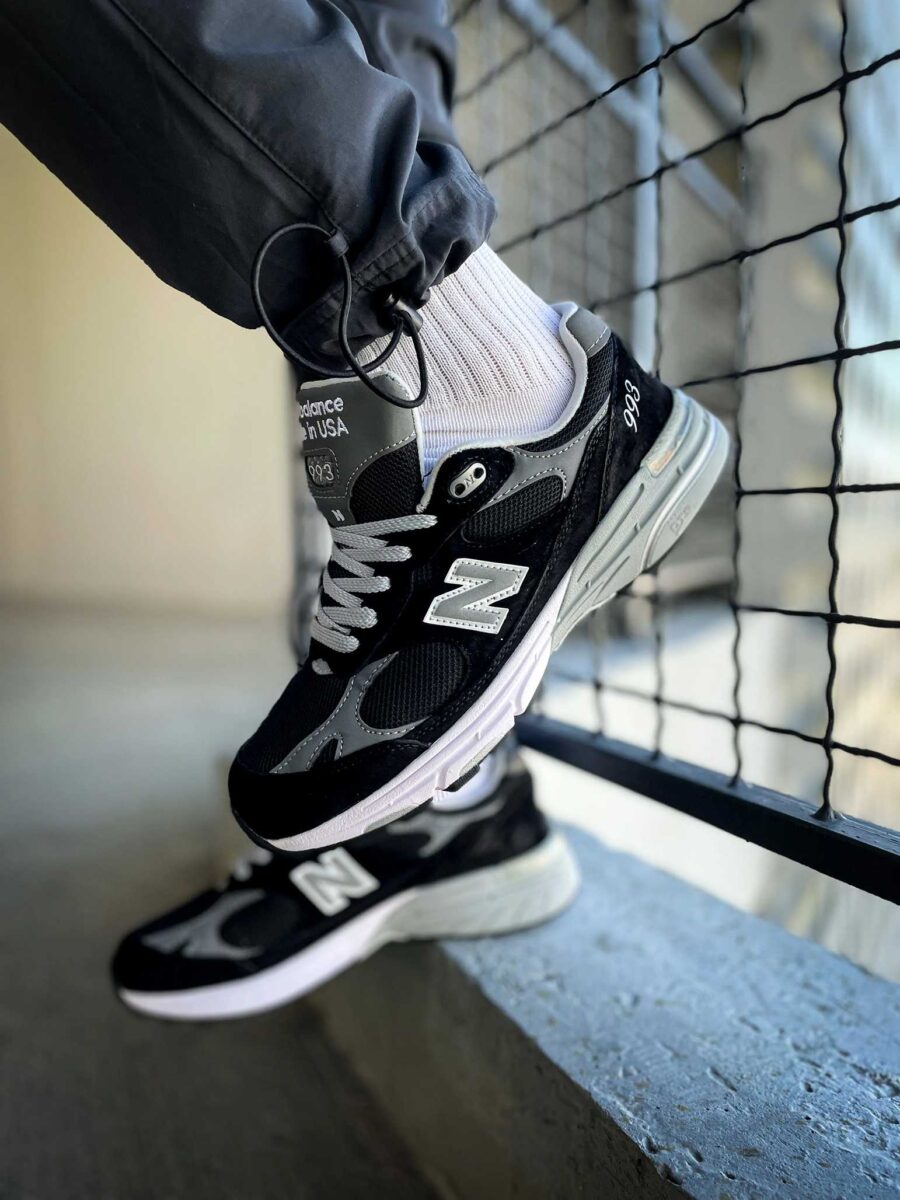 New Balance 993 Black Grey WR993BK