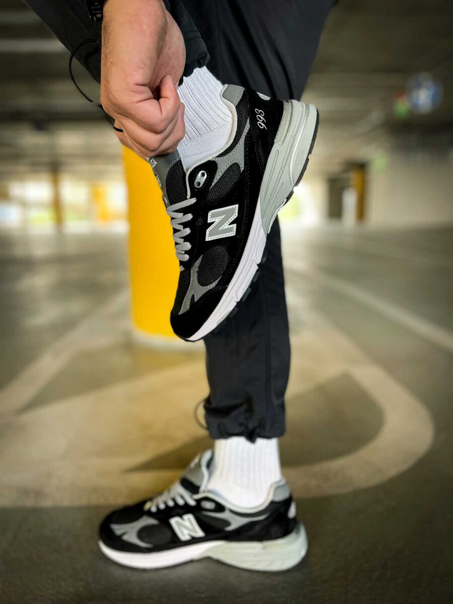 New Balance 993 Black Grey WR993BK