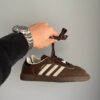 Adidas Originals Samba Og Dark Brown Beige JI0217