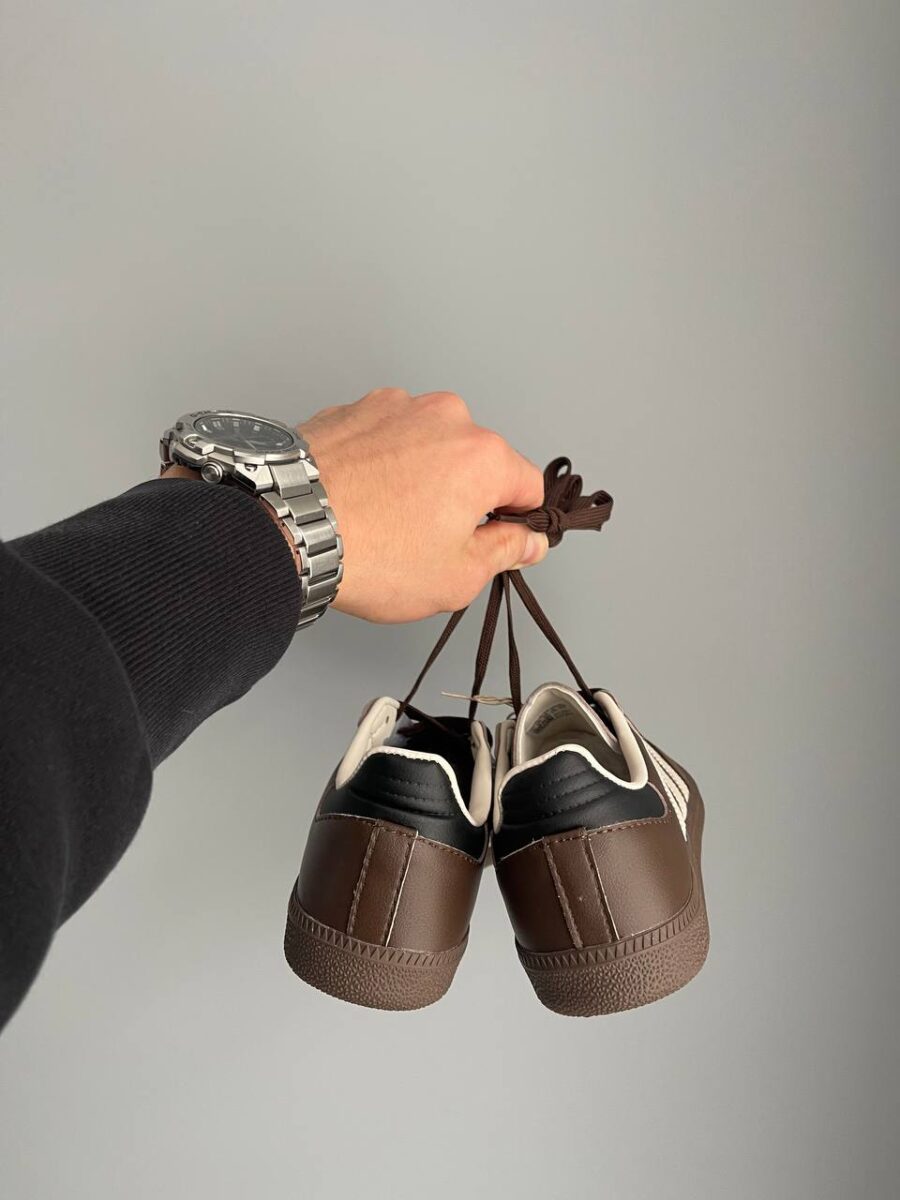 Adidas Originals Samba Og Dark Brown Beige JI0217