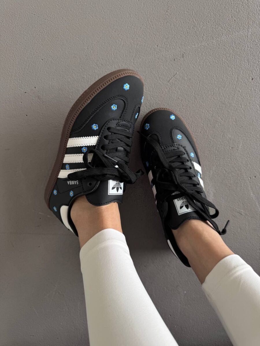 Adidas Samba OG Black Floral IF4397
