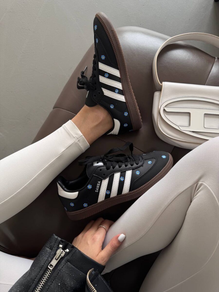 Adidas Samba OG Black Floral IF4397