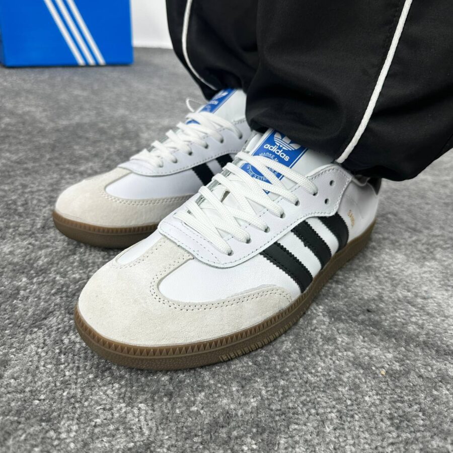 Adidas Samba OG White Black Gum B75806