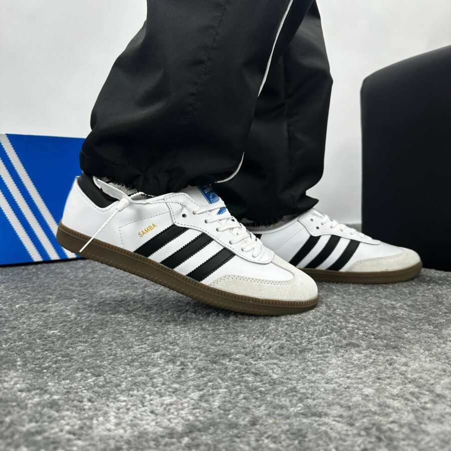 Adidas Samba OG White Black Gum B75806