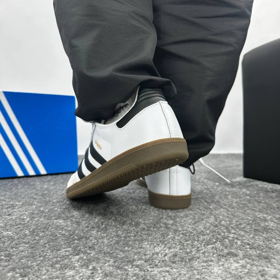 Adidas Samba OG White Black Gum B75806