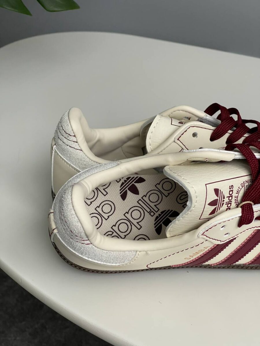 Adidas Samba OG Wonder White Maroon IG1987