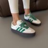 Adidas Sambae White Green Gum IE9105