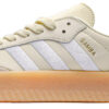 Adidas Sambae White Silver Metallic Gum