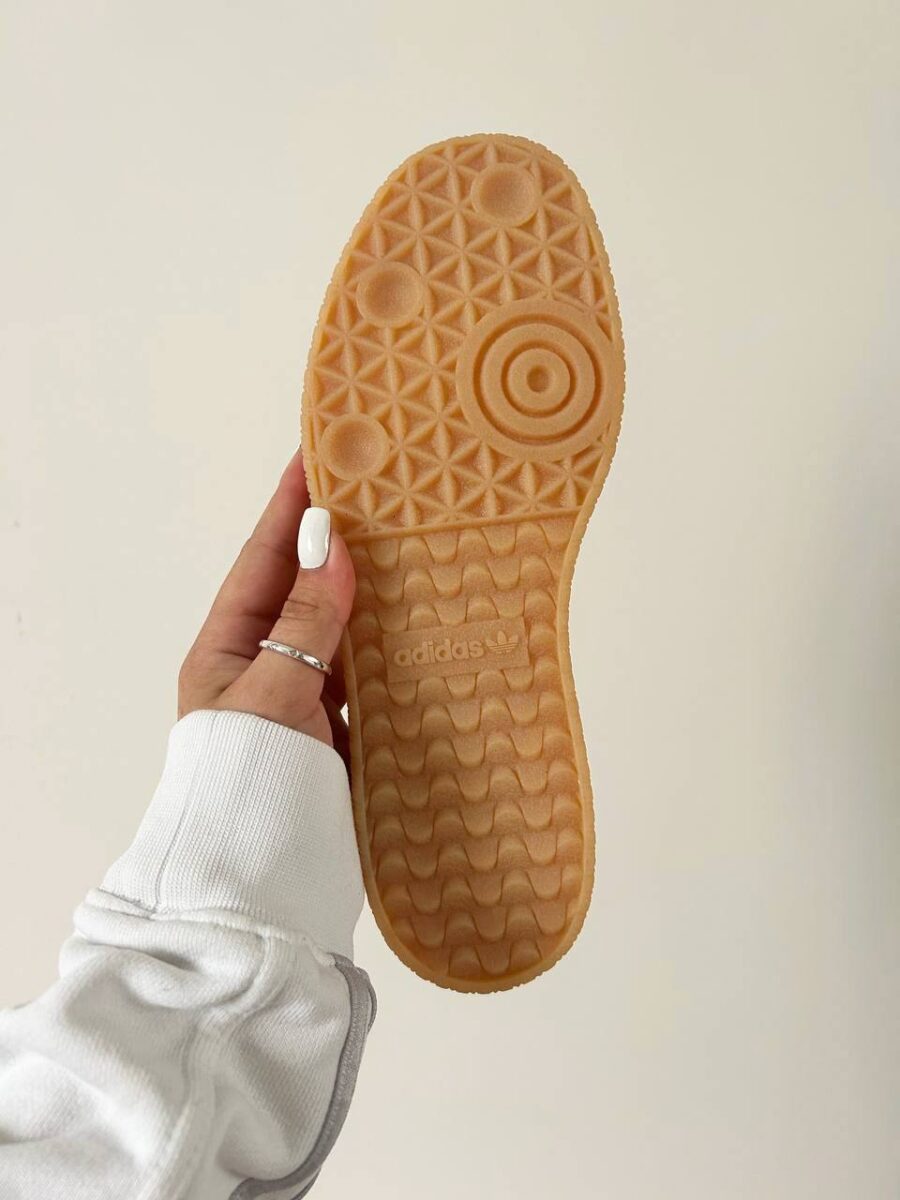 Adidas Sambae White Silver Metallic Gum ID0434