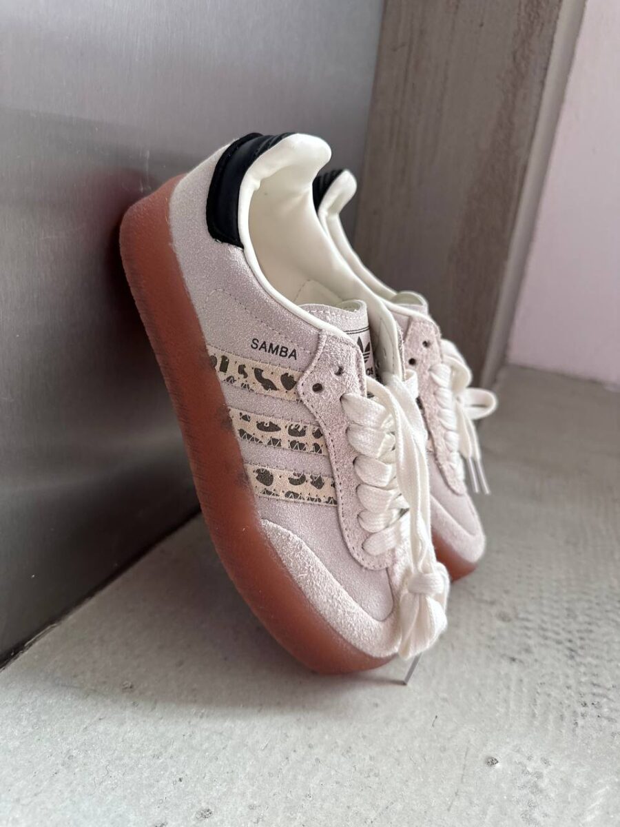 Adidas Wmns Sambae Cream White Leopard JI4226