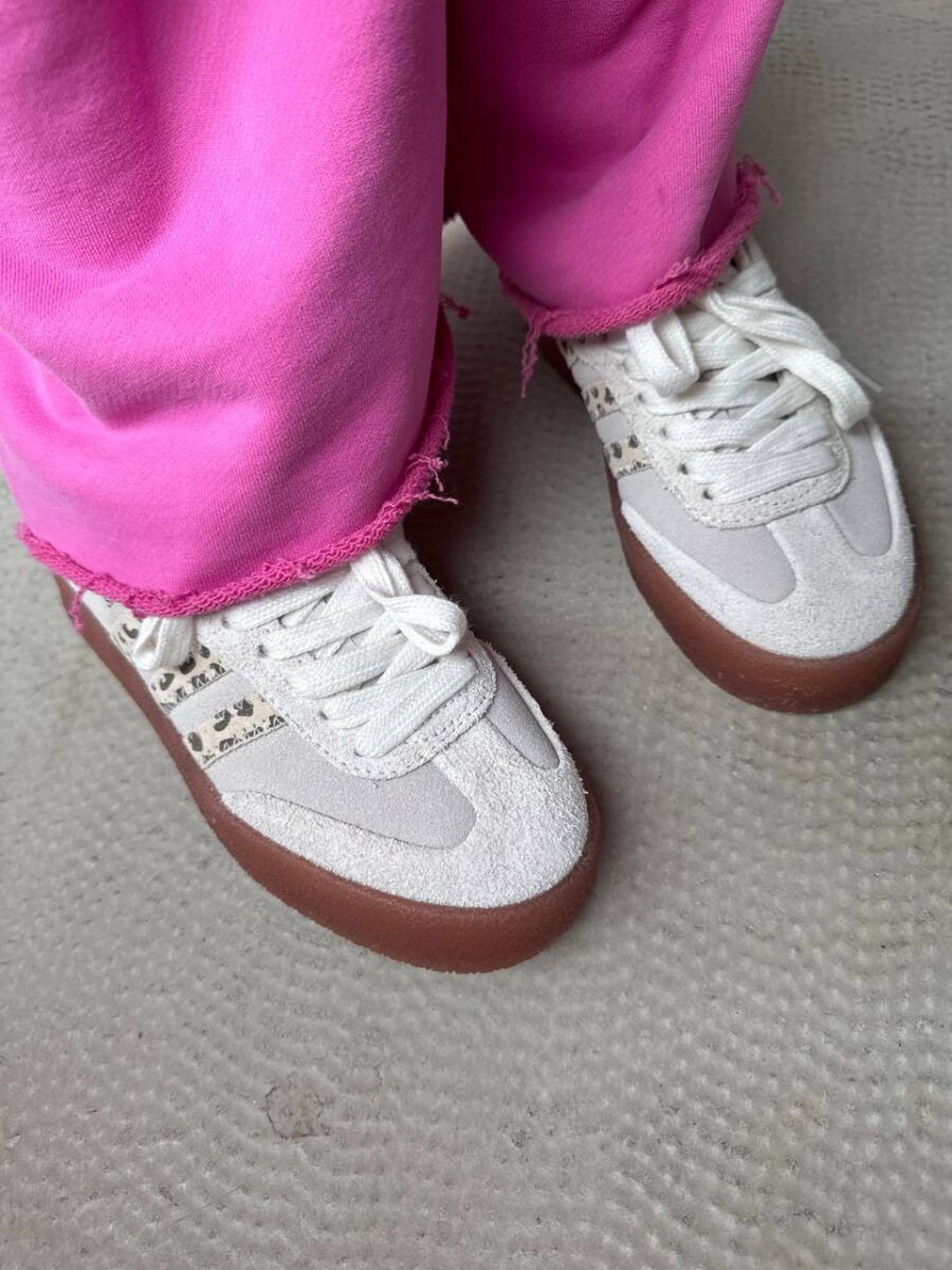 Adidas Wmns Sambae Cream White Leopard JI4226